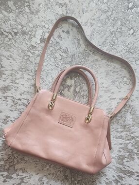Valentina Made In Italy Leather Satchel